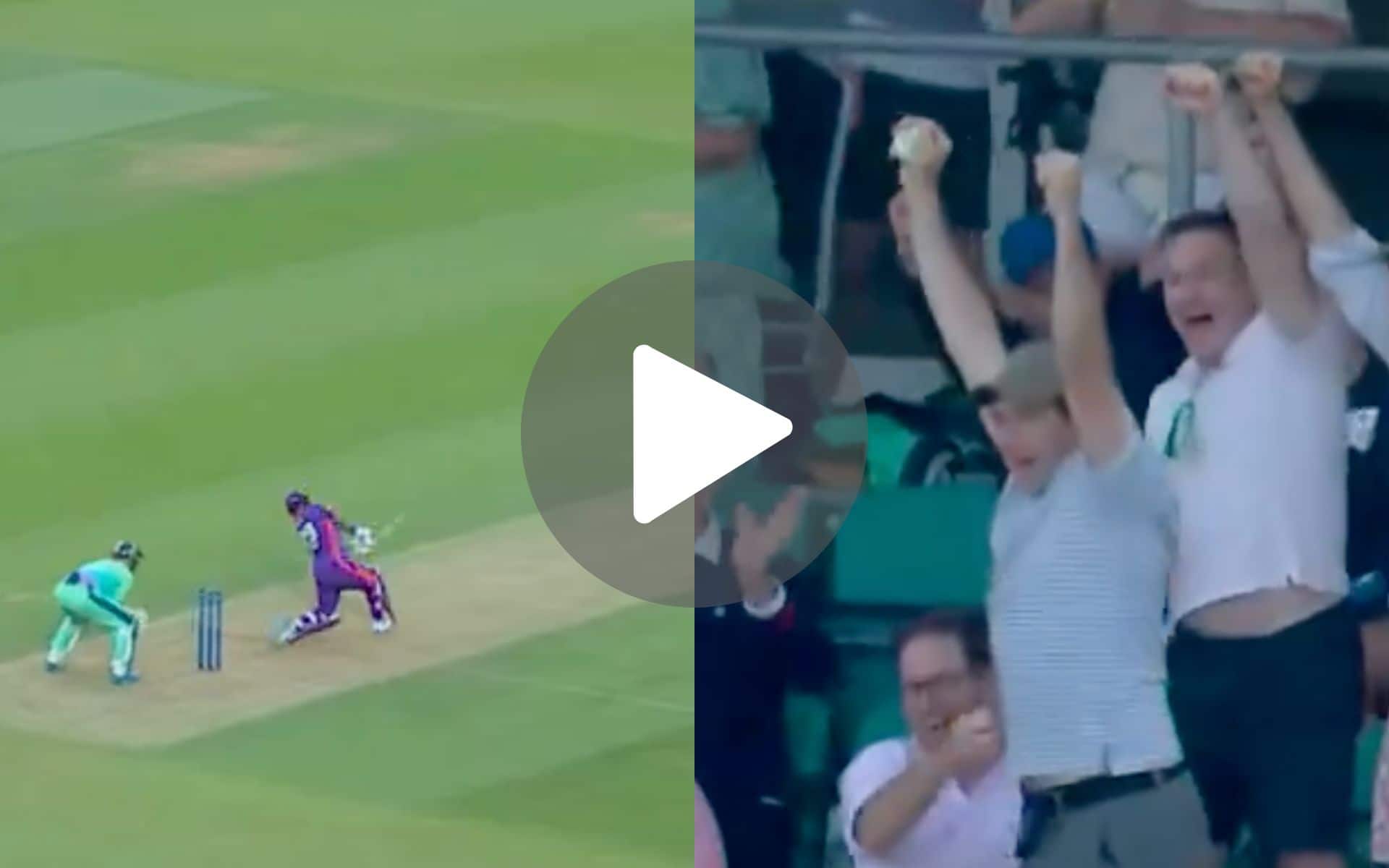 [Watch] Nicholas Pooran's 104 Metres Monstrous Hit Holds Out In The Crowd